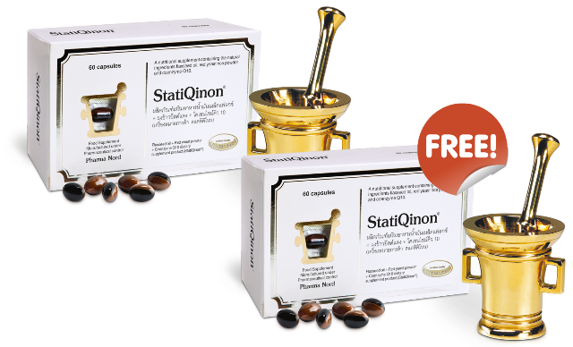 Soft gelatin capsules with Alpha linolenic acid, Red yeast rice extract and Q10 Box containing soft gelatin capsules with Alpha linolenic acid, Red yeast rice extract and Q10